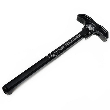 PTS Mega Arms Arrêtoir de Glissière Chargement Poignée Convient pour G&P Western Arms WA M4 Série GBB Fusil Airsoft Noir