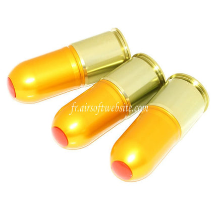 Army Force 3pièces 40mm Co2 Grenade Gaz Cartouche Long Type Paintball/BB Shower