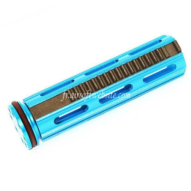 Airsoft Website CNC Aluminium Piston et Tête avec 19 Acier Teeth Convient pour L85 SR25 AEG Vitesse Boîte Fusil