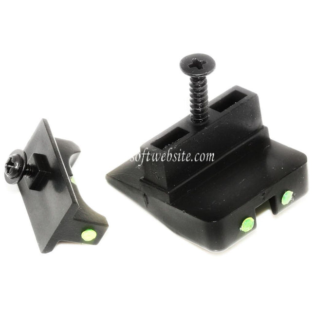 DOUBLE BELL Fibre Optique Guidon Hausse Convient pour DOUBLE BELL WE Tokyo Marui G17 Pistolet Airsoft