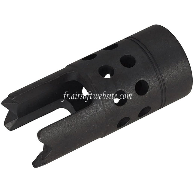 G&P M4 Rebar Cutter Acier Cache-Flamme +14mm CW sens horaire Fileté Noir