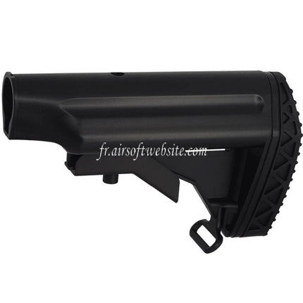 Airsoft Website Polymère HK417 Rétractable Crosse Noir