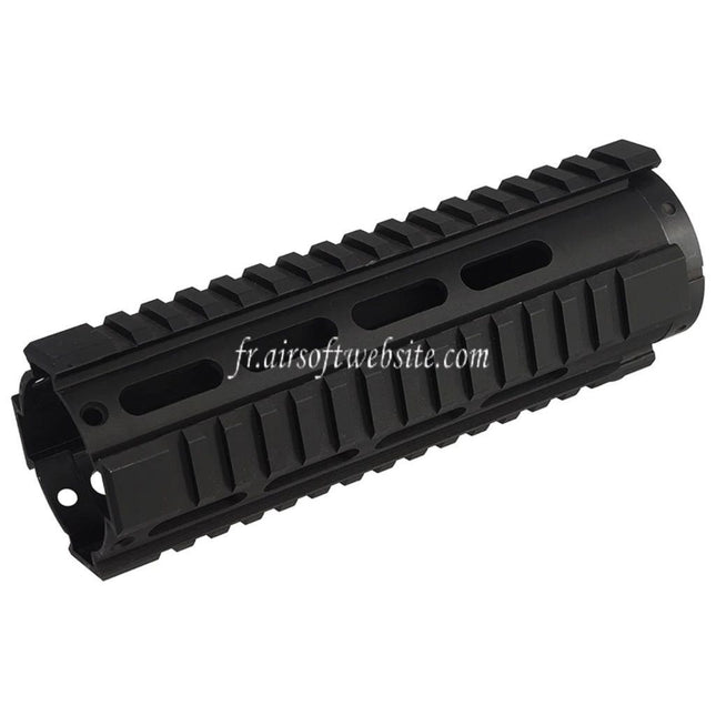 Airsoft Website 7 Pouces Aluminum RIS Rail de Garde-Main Convient pour M4 M16 Série AEG Fusils Noir