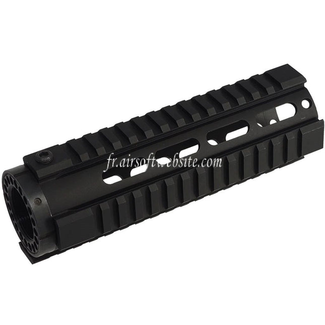 Airsoft Website 7 Pouces Aluminum RIS Rail de Garde-Main Convient pour M4 M16 Série AEG Fusils Noir