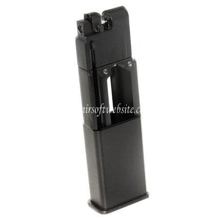 Airsoft Website 16 BBs CO2 Magazine Fits WELL G196 M712 Mauser Series GBB Pistol Black