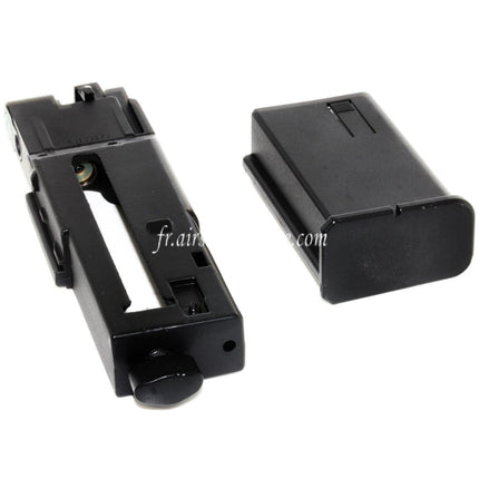 Airsoft Website 16 BBs CO2 Magazine Fits WELL G196 M712 Mauser Series GBB Pistol Black