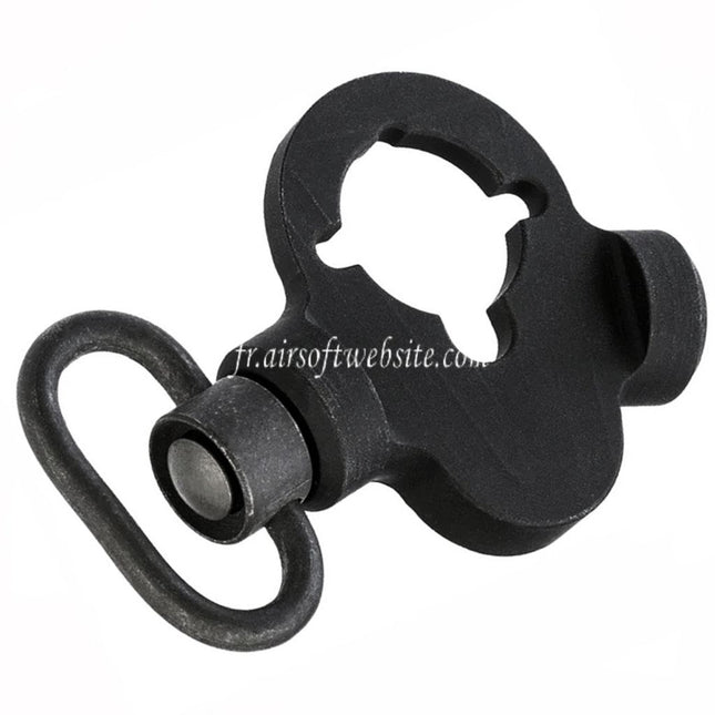 5KU Ambidextrous Extended Métal Sangle Pivot Montage Convient pour M4 Série AEG Fusil Airsoft