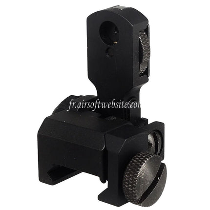 5KU MAD BUIS Rabattable Hausse Convient pour M4 M16 Série AEG Fusil Airsoft