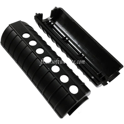 Airsoft Website 156mm M4A1 Style Plastique Garde-Main Convient pour CYMA E&C Tokyo Marui M4 M16 Série AEG Fusil Noir