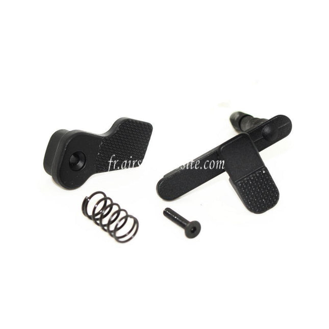 APS Ambidextrous Détente de Chargeur Convient pour M4 M16 Série AEG Fusil Airsoft