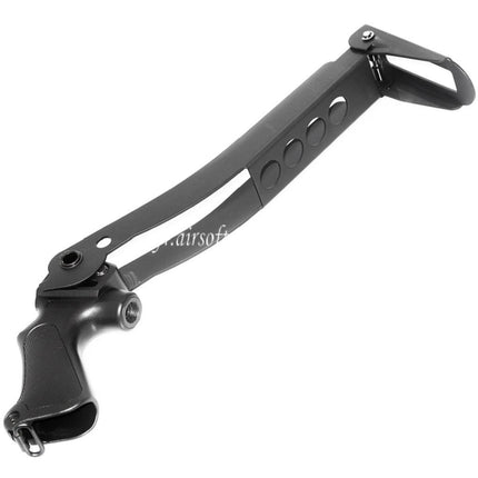 CYMA Klappbarer Metallschaft mit Kunststoffgriff Passend für CYMA M870 Serie Airsoft Schrotflinte Schwarz