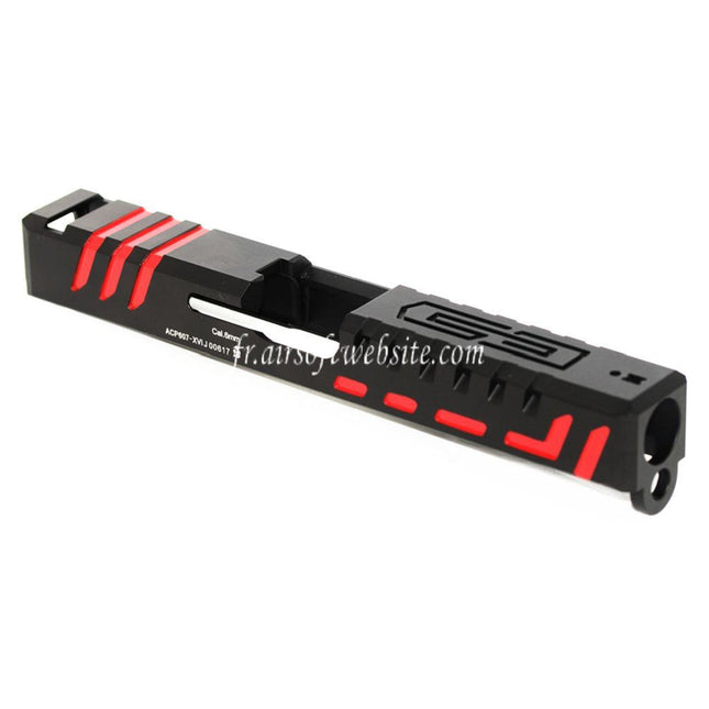 APS Aluminum SCORPION Glissière Convient pour APS ACP / Tokyo Marui G17 GBB Pistolet Airsoft