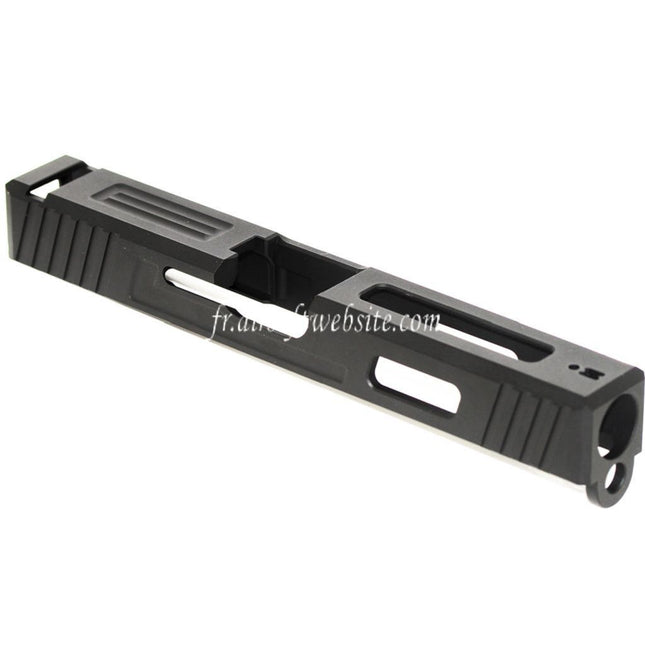 APS Aluminum Legacy Glissière Convient pour APS ACP / WE / Tokyo Marui G17 GBB Pistolet Airsoft Noir