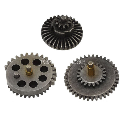 Battleaxe Acier Standard Couple Engrenage Set Convient pour Tokyo Marui AEG Vitesse Boîte Fusil Airsoft