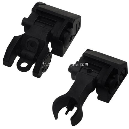 Airsoft Website Métal Battle Guidon Hausse Convient pour 20mm Picatinny Rail Fusil