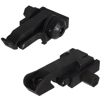 Airsoft Website Métal Mangone Rabattable Guidon Hausse Convient pour 20mm Picatinny Rail Fusil