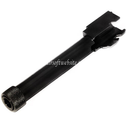 5KU CNC Aluminum Canon Extérieur Type 1 avec -14mm CCW sens antihoraire Couvre Convient pour Tokyo Marui G17 GBB Pistolet Airsoft