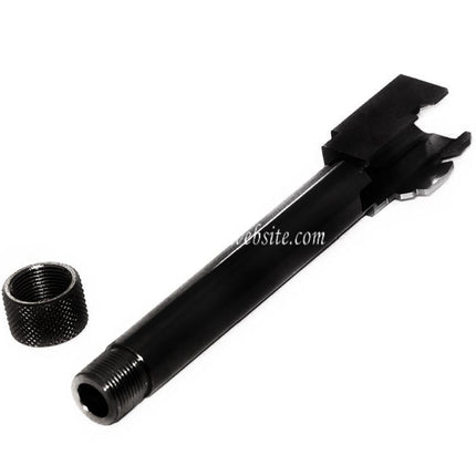 5KU CNC Aluminum Canon Extérieur Type 1 avec -14mm CCW sens antihoraire Couvre Convient pour Tokyo Marui G17 GBB Pistolet Airsoft