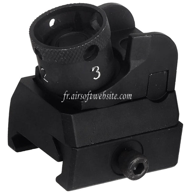 Airsoft Website Métal HK416 Combat Hausse Convient pour 20mm Picatinny Rail Fusil