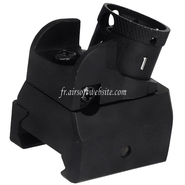Airsoft Website Métal HK416 Combat Hausse Convient pour 20mm Picatinny Rail Fusil