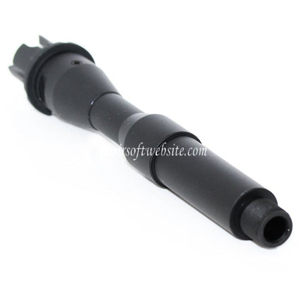 5KU 7 Pouces Aluminum CQB Canon Extérieur -14mm CCW sens antihoraire Convient pour M4 M16 Série AEG Fusil Airsoft Noir