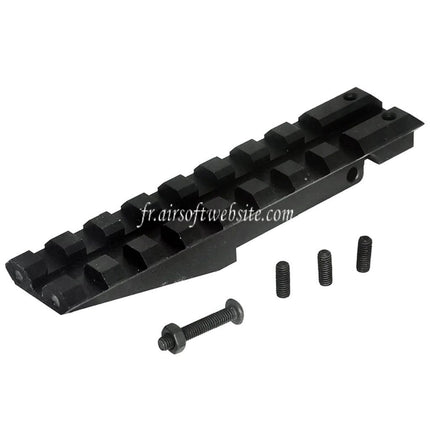 5KU 100mm AK Hausse 20mm Picatinny Rail Montage Convient pour Faire profil bas Viseur point rouge