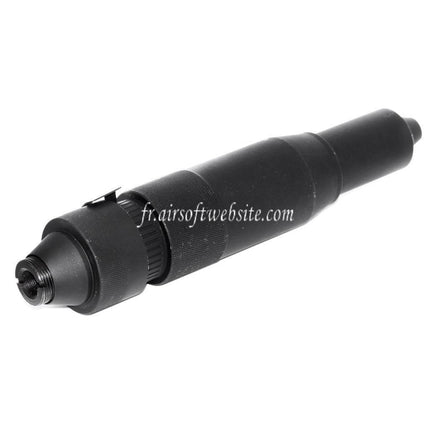 5KU PBS-4 Silencer Fits -14mm CCW Counter-clockwise Threaded AK Series Airsoft Rifle Black