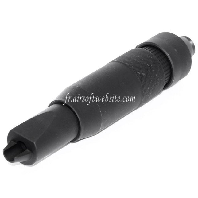 5KU PBS-4 Silencieux Convient pour -14mm CCW sens antihoraire Canon AK Série Fusil Airsoft Noir