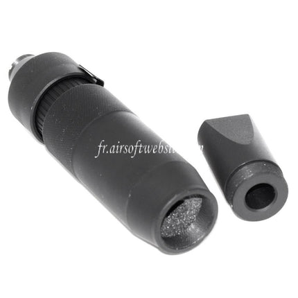 5KU PBS-4 Silencer Fits -14mm CCW Counter-clockwise Threaded AK Series Airsoft Rifle Black