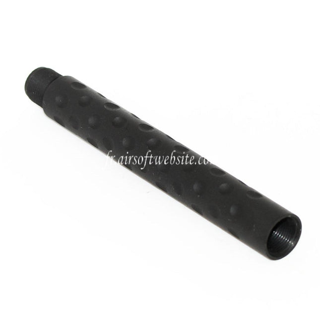 5KU Aluminium PDW Style Extension Canon Extérieur -14mm CCW sens antihoraire Noir