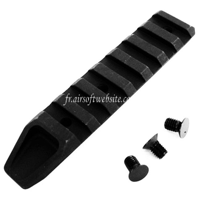 5KU 7 Slots Rail Panel Convient pour URX RAS Garde-Main System Noir