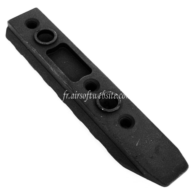 5KU 7 Slots Rail Panel Convient pour URX RAS Garde-Main System Noir