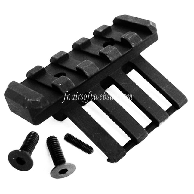 5KU Une heure côté Montage Convient pour 20mm Picatinny Rail Noir