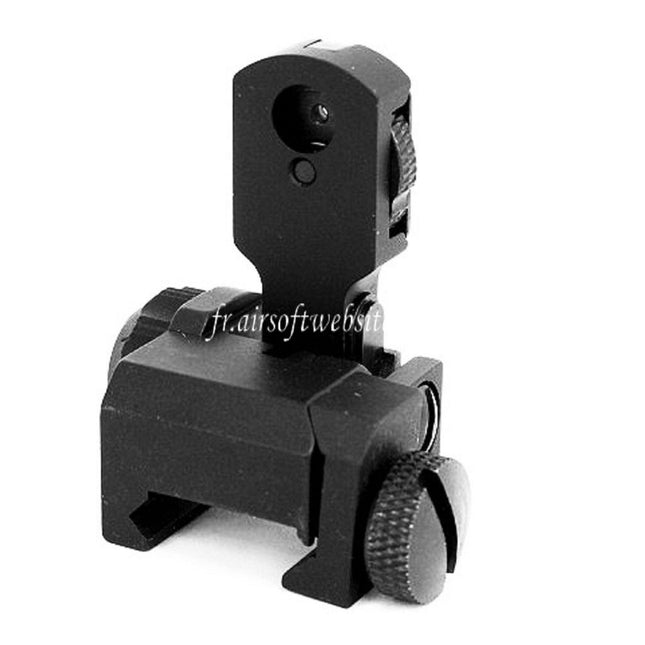 5KU Rabattable Hausse Convient pour M4 M16 Série AEG Fusil Airsoft