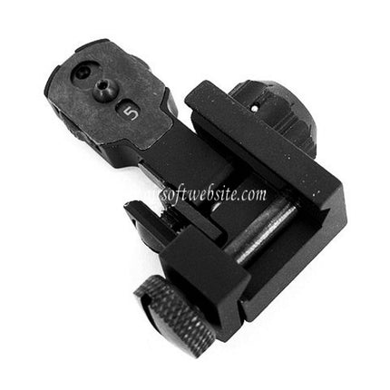 5KU Rabattable Hausse Convient pour M4 M16 Série AEG Fusil Airsoft