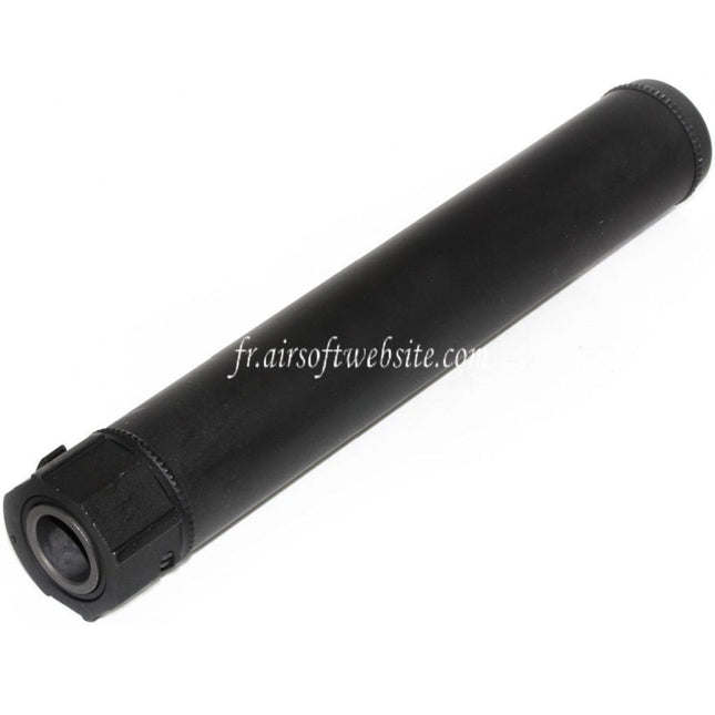 5KU 249mm SOCOM762 SS QD Silencieux A avec Frein de Bouche Convient pour -14mm CCW sens antihoraire Canon Fusil Airsoft Noir