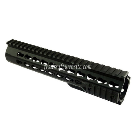 CYMA Aluminum 10 Pouces 255mm Keymod Rail de Garde-Main Convient pour Tokyo Marui APS CYMA M4 M16 Série AEG Fusil Airsoft Noir