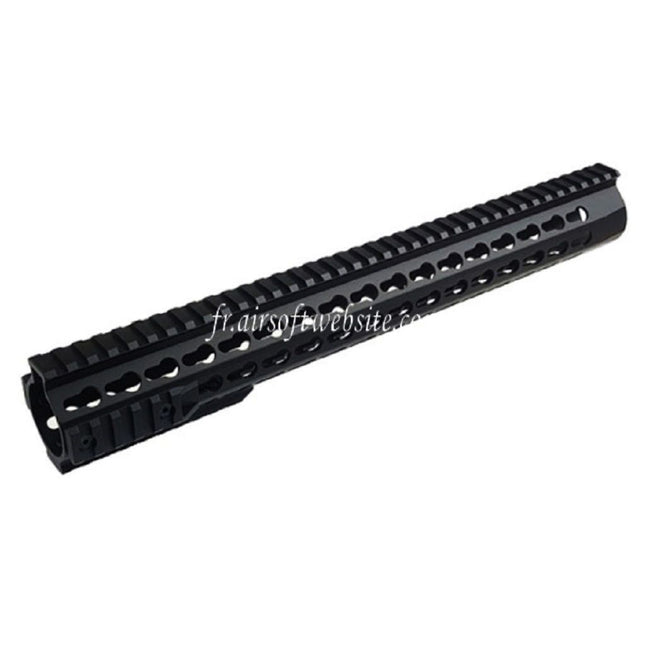 CYMA Aluminum URX4 14.5 Pouces 380mm Keymod Rail de Garde-Main Convient pour Tokyo Marui APS CYMA M4 M16 Série AEG Fusil Airsoft Noir