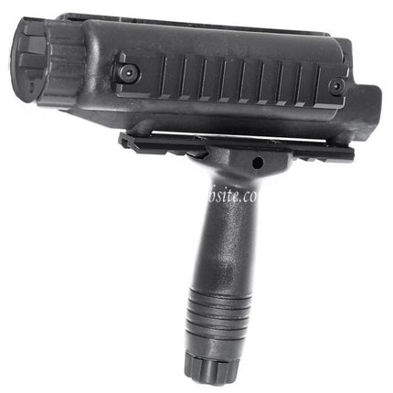 CYMA Rail de Garde-Main & Poignée avec Canon Extérieur Convient pour MP5 Série AEG Fusil Airsoft Noir