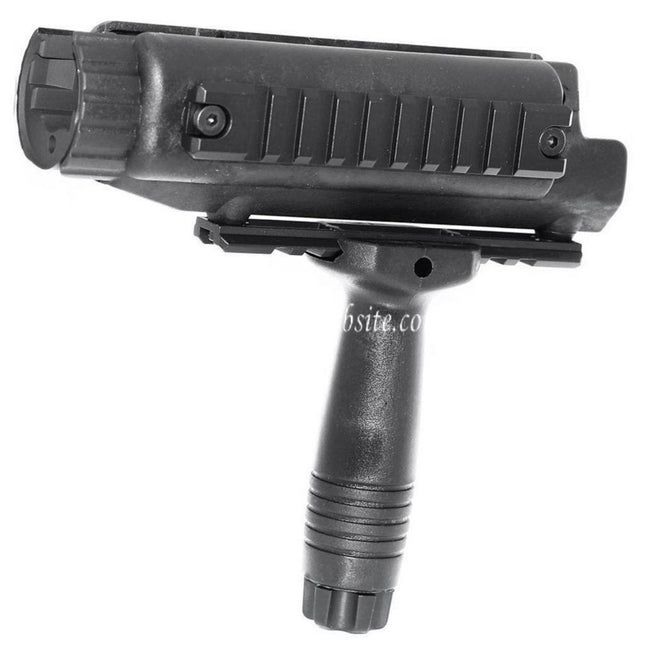 CYMA Rail de Garde-Main & Poignée avec Canon Extérieur Convient pour MP5 Série AEG Fusil Airsoft Noir