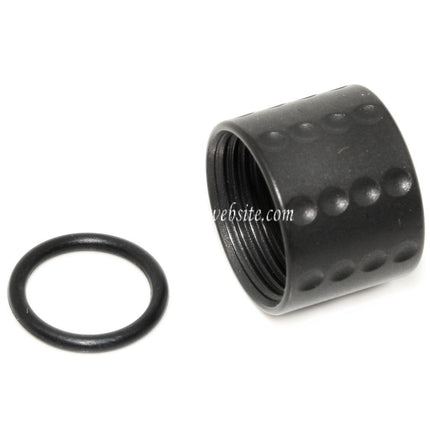 5KU Spots Knurled Canon Filetage Couvre-filet -14mm CCW sens antihoraire Convient pour Tokyo Marui G17 GBB Pistolet Airsoft