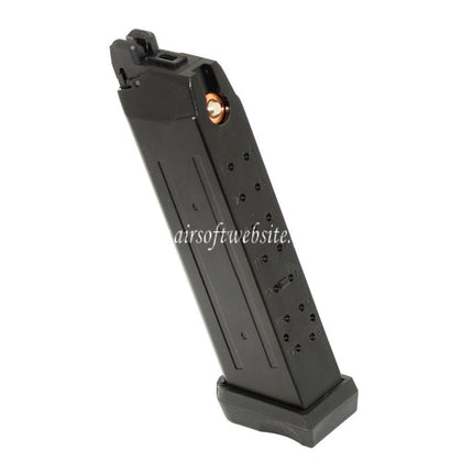 APS 23 Billes Dual Power Co2 Chargeur Convient pour G17 G18C G35 G35 GBB Pistolet Airsoft Noir