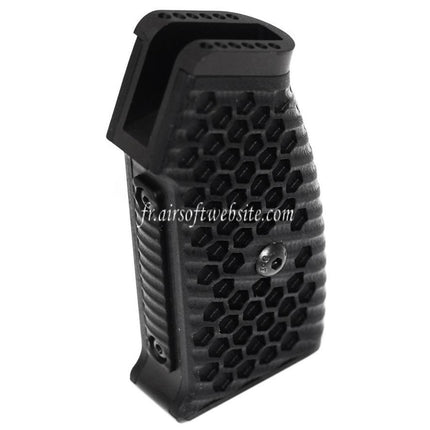 5KU Changeable Complète Modulaire Pistolet Poignée Set (Knurly) Convient pour M4 M16 Série GBB Fusil Airsoft Noir