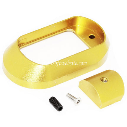 5KU Aluminum IPSC Magwell Convient pour Tokyo Marui G17 G18C GBB Pistolet Airsoft