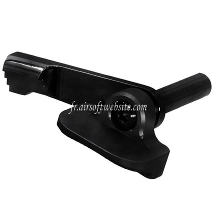 AIP Acier Inoxydable Glissière Verrou avec Pouce Repose Convient pour Tokyo Marui Hi-Capa 5.1 4.3 Série GBB Pistolets Airsoft