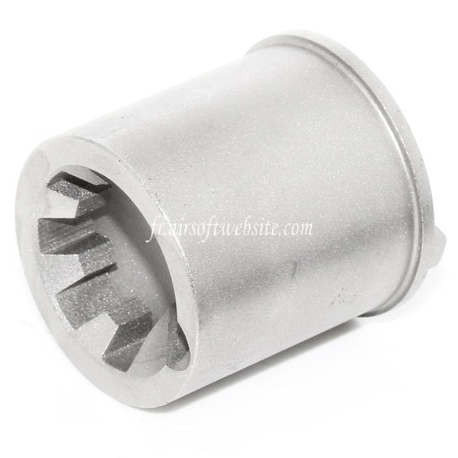 5KU Métal Canon Extension Hop Up Round Convient pour WA M4 M16 Série GBB Airsoft Fusil Argent