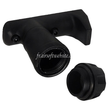 CYMA Avant Poignée avec Handstop (Long/Court Style) Convient pour M-LOK System Garde-Main Noir