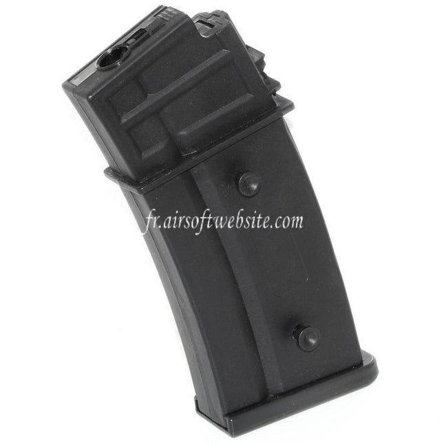 Battleaxe 470 Billes Hi-Cap Chargeur Convient pour G36 Série AEG Fusil Airsoft Noir
