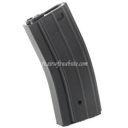 BATTLEAXE 300 BBs Hi-Cap Magazin Passend für Tokyo Marui Next Gen (Gen 2) M4 Serie AEG Airsoft Gewehr Schwarz