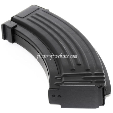 Battleaxe 500 Kugeln Hi-Cap Flash Magazin passend für AK Serie AEG Airsoft Gewehr Schwarz